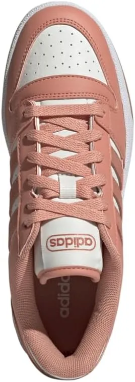 adidas Womens Break Start Low Lace Up Sneakers Shoes Casual - Off White