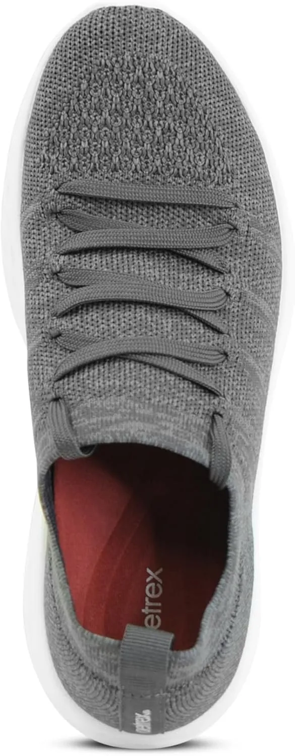 Aetrex Sadie Casual Orthopedic Arch Support Womens Sneakers - Lightweight Mesh w/UltraSky EVA Foam Lace Up Plantar Fasciitis Relief