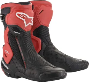 Alpinestars SMX Plus v2 Vented Boots (46) (Black/Red)