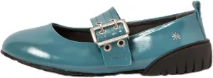 ART Women's Flat Sneaker, Turquoise, 11
