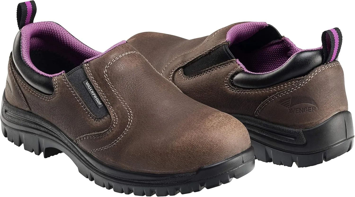 Avenger Work Boots Women's Foreman Composite Toe Waterproof Eh Slip Resistant Fashion Boot