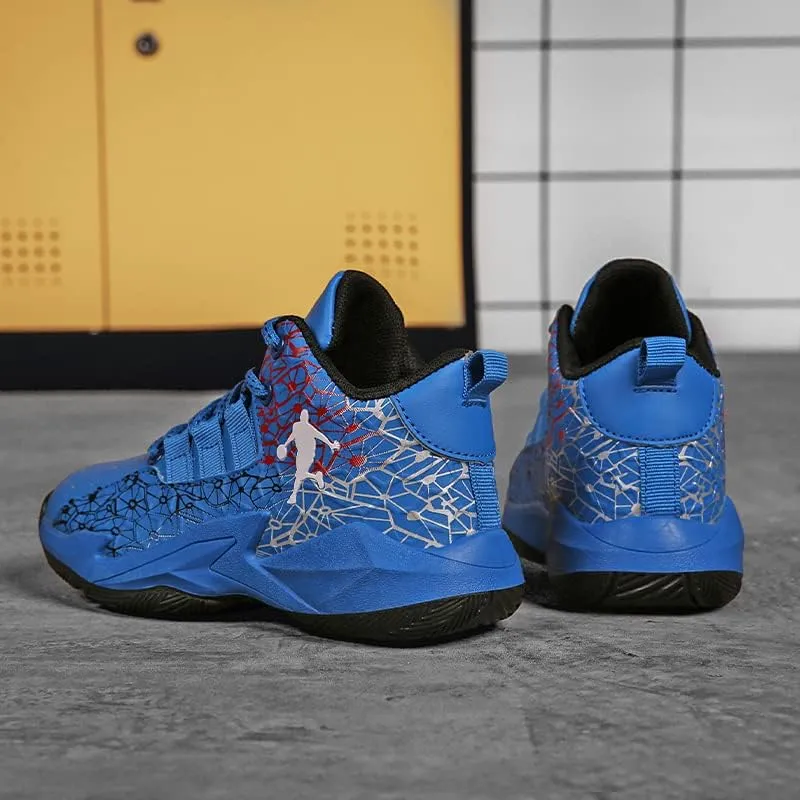 Boys and Kids Basketball Shoes Lightweight Fashion Sneakers