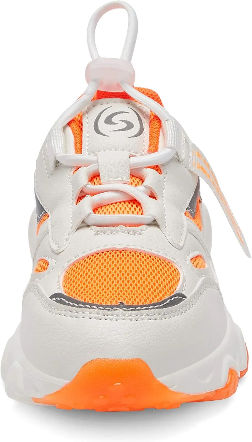 Casbeam Kids Breathable Sneakers Mesh Lightweight Easy Walk Casual Sport Strap Athletic Running Shoes for Boys Girls