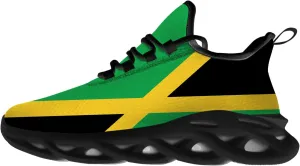 Ciadoon Jamaica Shoes for Women Men Road Running Walking Tennis Breathable Lightweight Sneakers Gifts for Men Women
