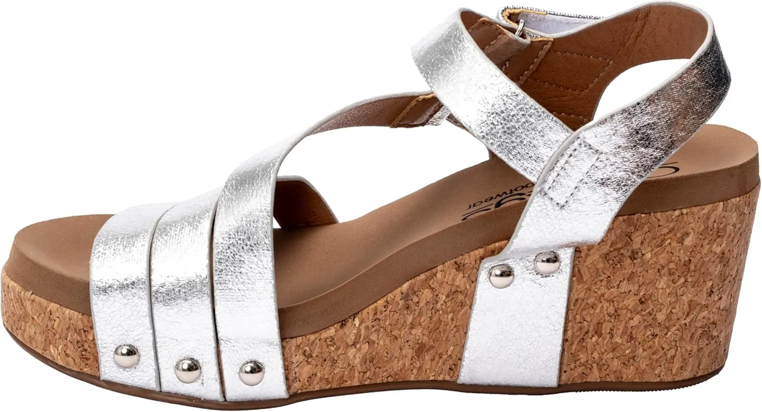 Corkys Footwear Giggle Womens 2.5" Wedge