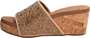 Corkys Footwear Sunlight Women's 3in Rhinestone Wedge