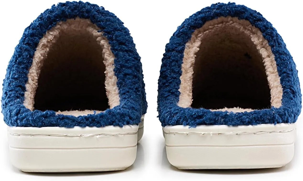 Cute Smile Face Slippers for Women and Men,Soft Plush Comfy Warm Couple Slip-On House Happy Face Slippers For Winter Indoor Outdoor Smile Slippers Non-slip Fuzzy Flat Slides