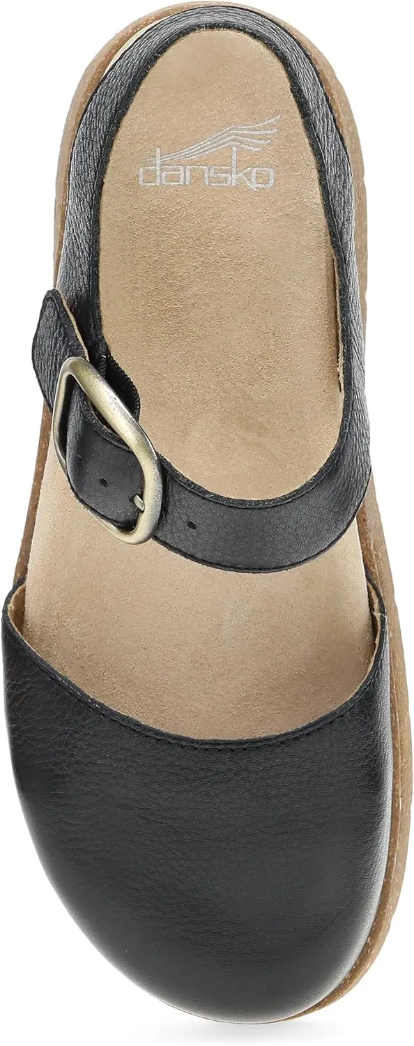 Dansko Brynlee Closed-Toe Platform Mary Jane for Women - Memory Foam and Suede Wrapped Footbed for an Extra Plush Comfort and Support