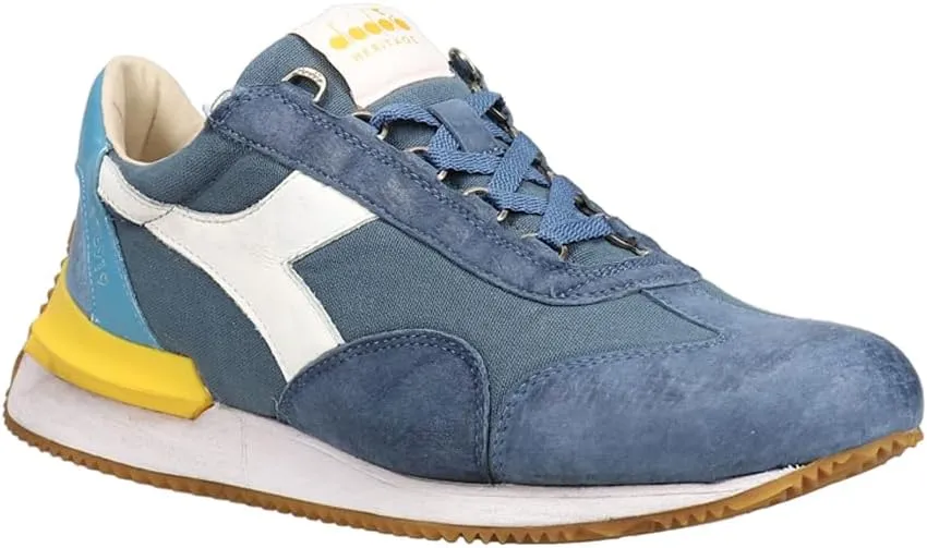 Diadora Mens Equipe Mad Lace Up Sneakers Shoes Casual - Blue