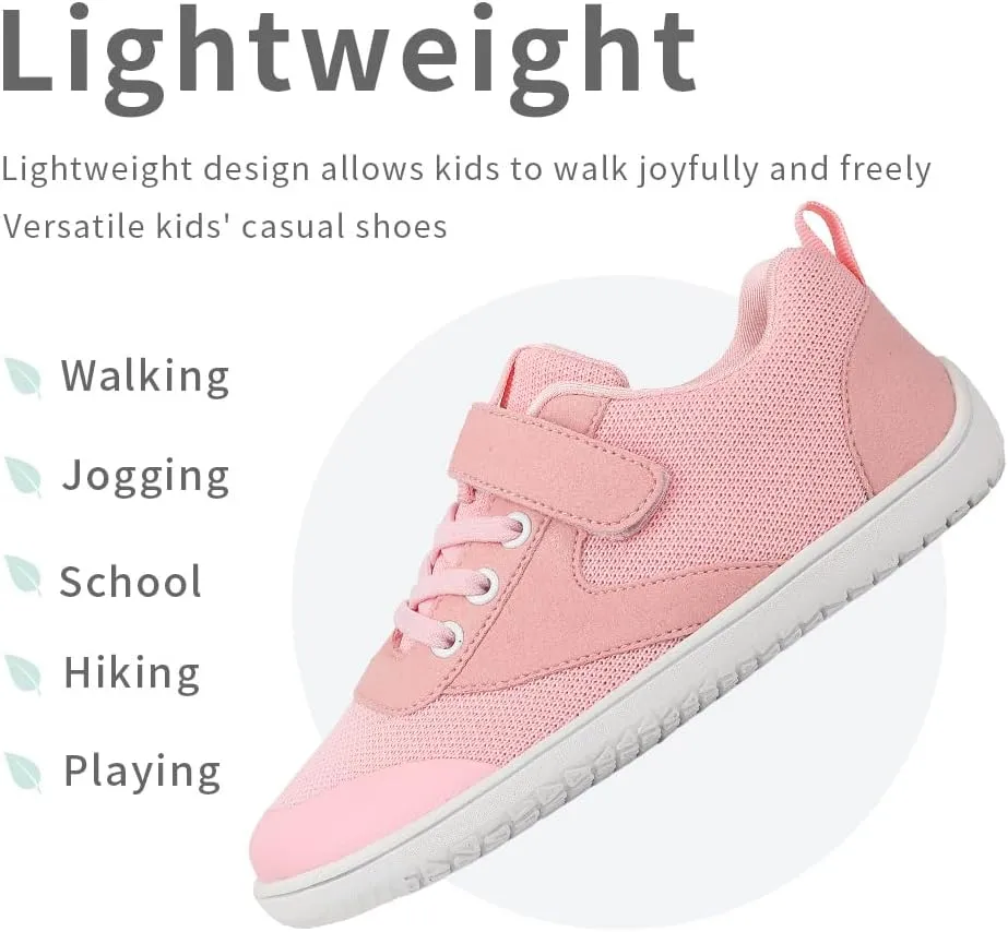 Drecage Toddler Kids Barefoot Shoes Boys Girls Sneakers Breathable Tennis Shoes Lightweight Walking Shoes