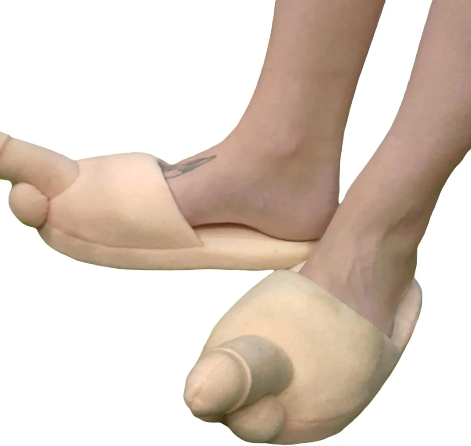Funny Slipper for Women Men Dick Slippers Soft Plush Non-Slip Novelty Slippers Adult Home Slipper