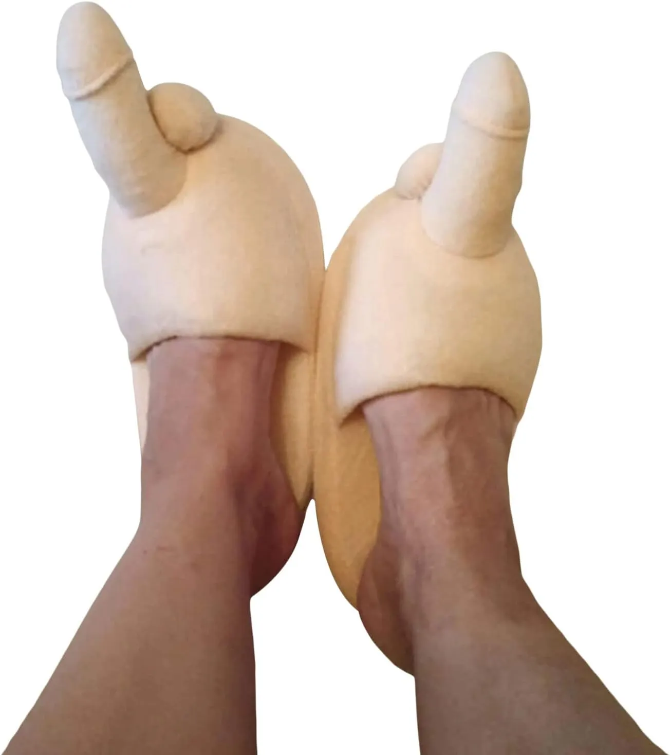Funny Slipper for Women Men Dick Slippers Soft Plush Non-Slip Novelty Slippers Adult Home Slipper