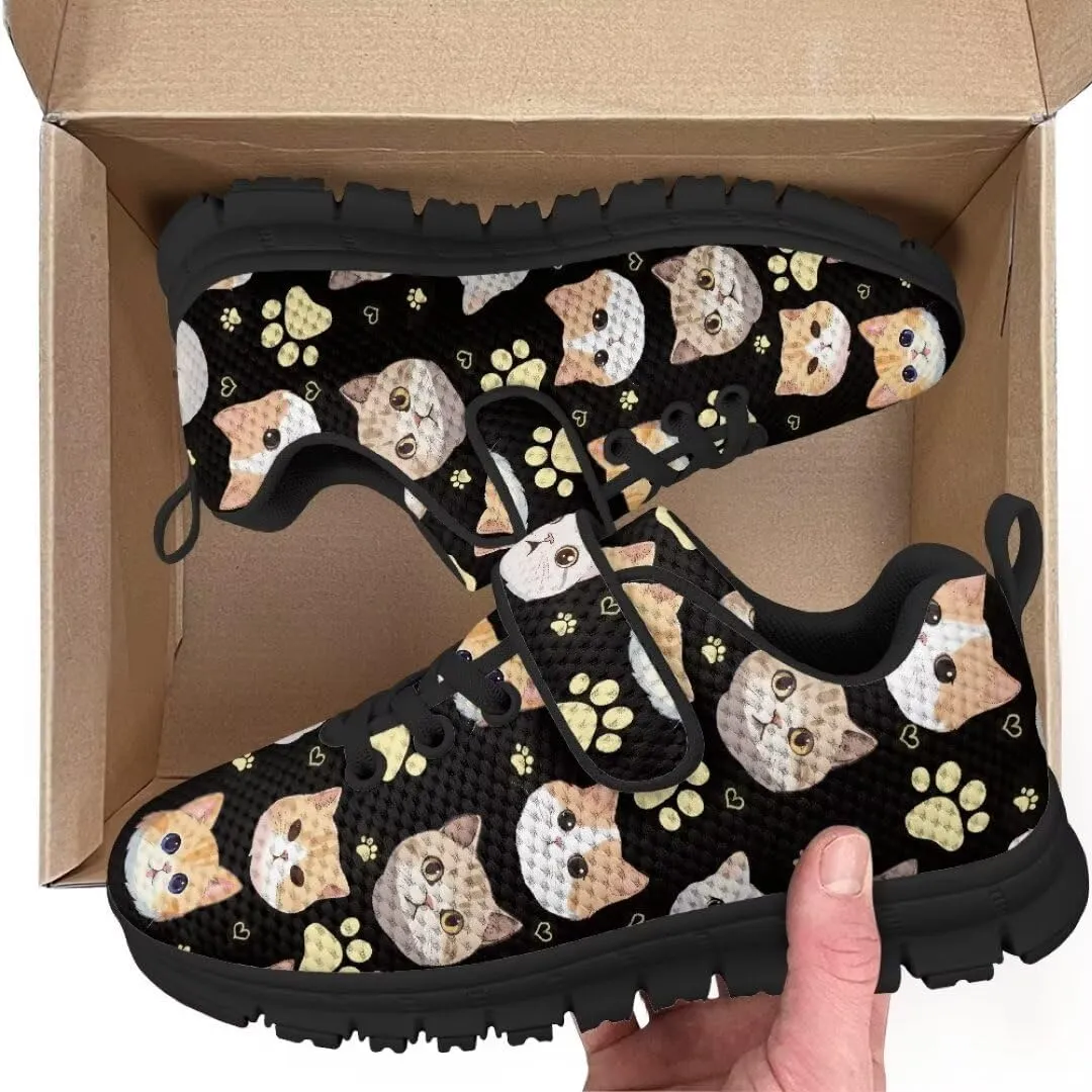 Girls Boys Hook & Loop Closure Sneakers Unisex Child Kids Anti-Slip Lightweight Shoes