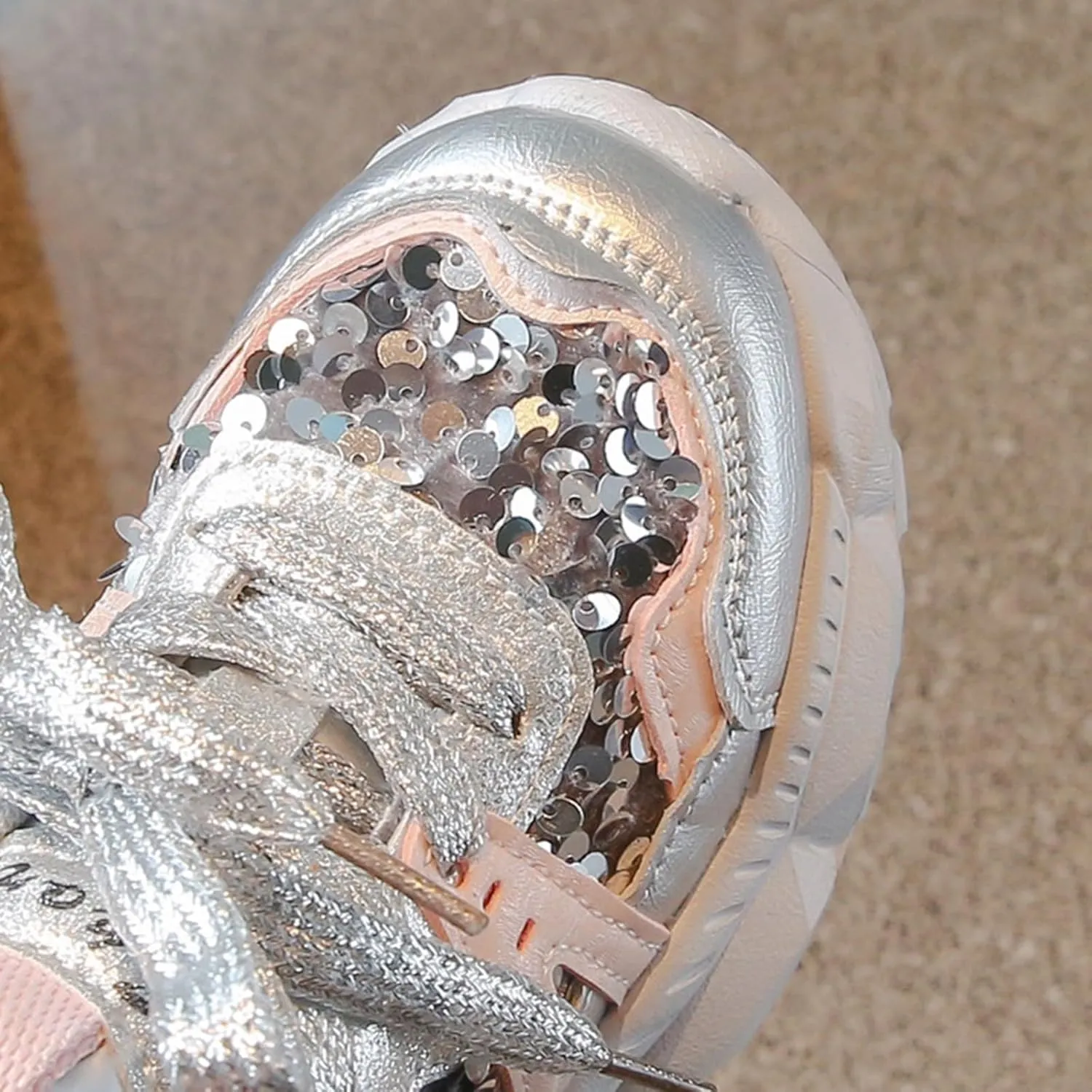 Girls Boys Lightweight Sneakers Baby Kids Lace-Up Tennis Running Shoes Breathable Walking Shoes for Little Kid/Big Kid