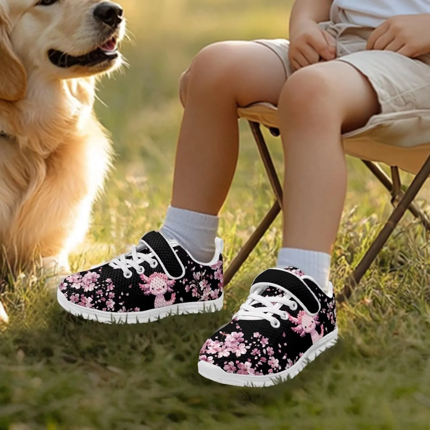Girls Shoes Kids Slip On Sneakers Lightweight Summer Athletic Non-Slip