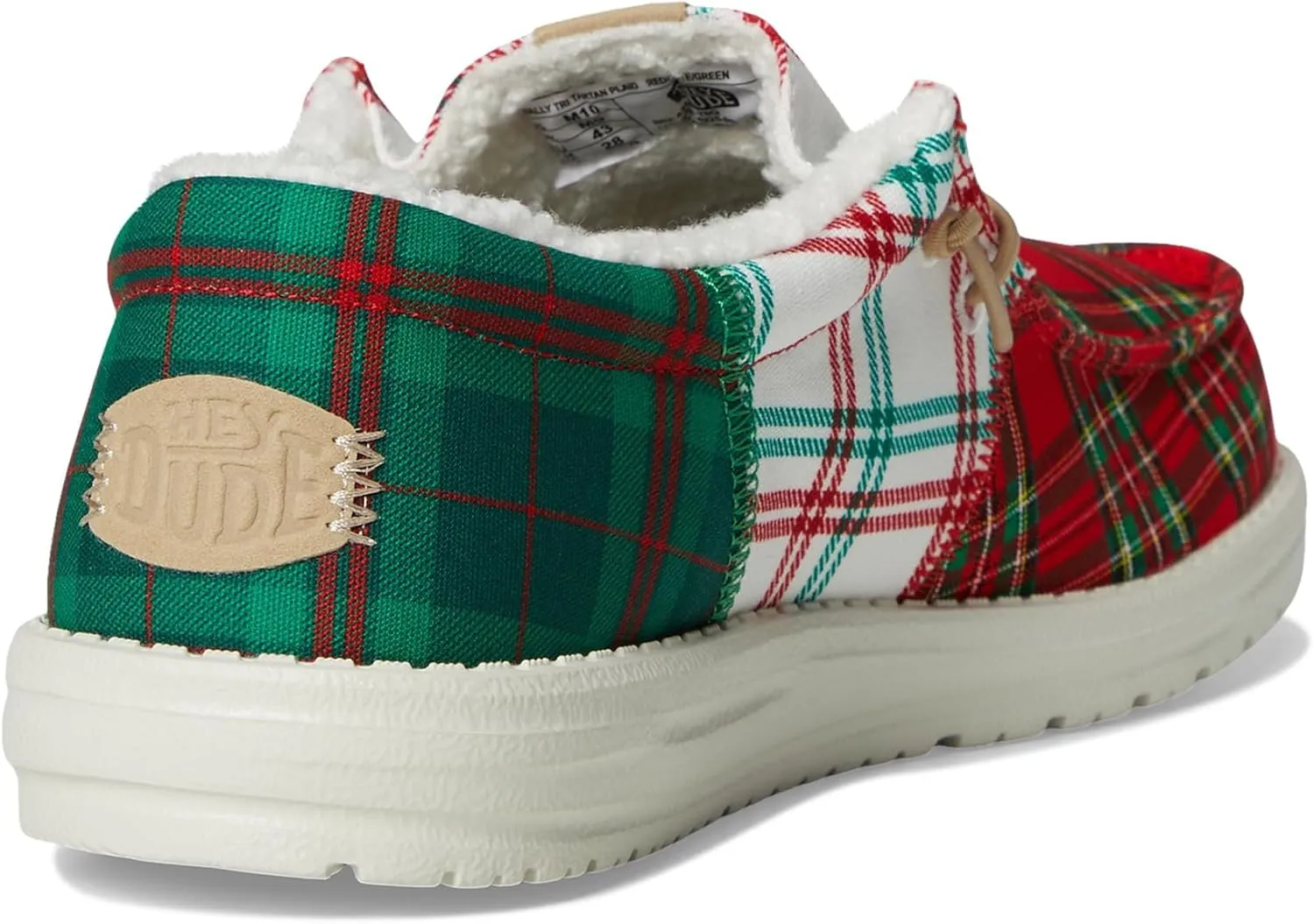 Hey Dude Men's Wally Tri Tartan Plaid Loafer