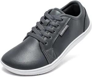 HOBIBEAR Womens Mens Wide Minimalist Barefoot Sneakers Zero Drop Shoes Lightweight Comfortable