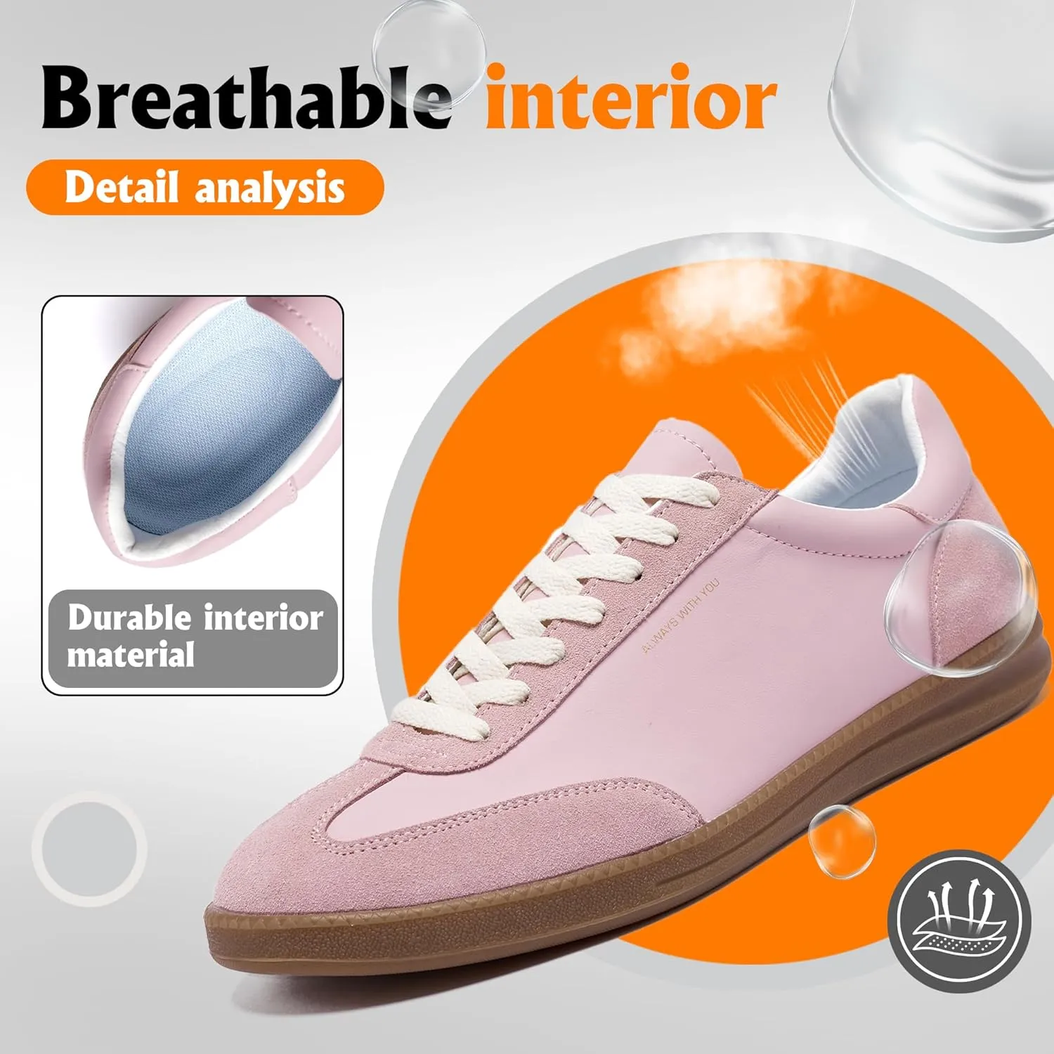 Hopelong Tennis Shoes Retro Leather Trainers Skateboarding Sneakers Shoes Casual Fashion Sneaker Lightweight for Women Men