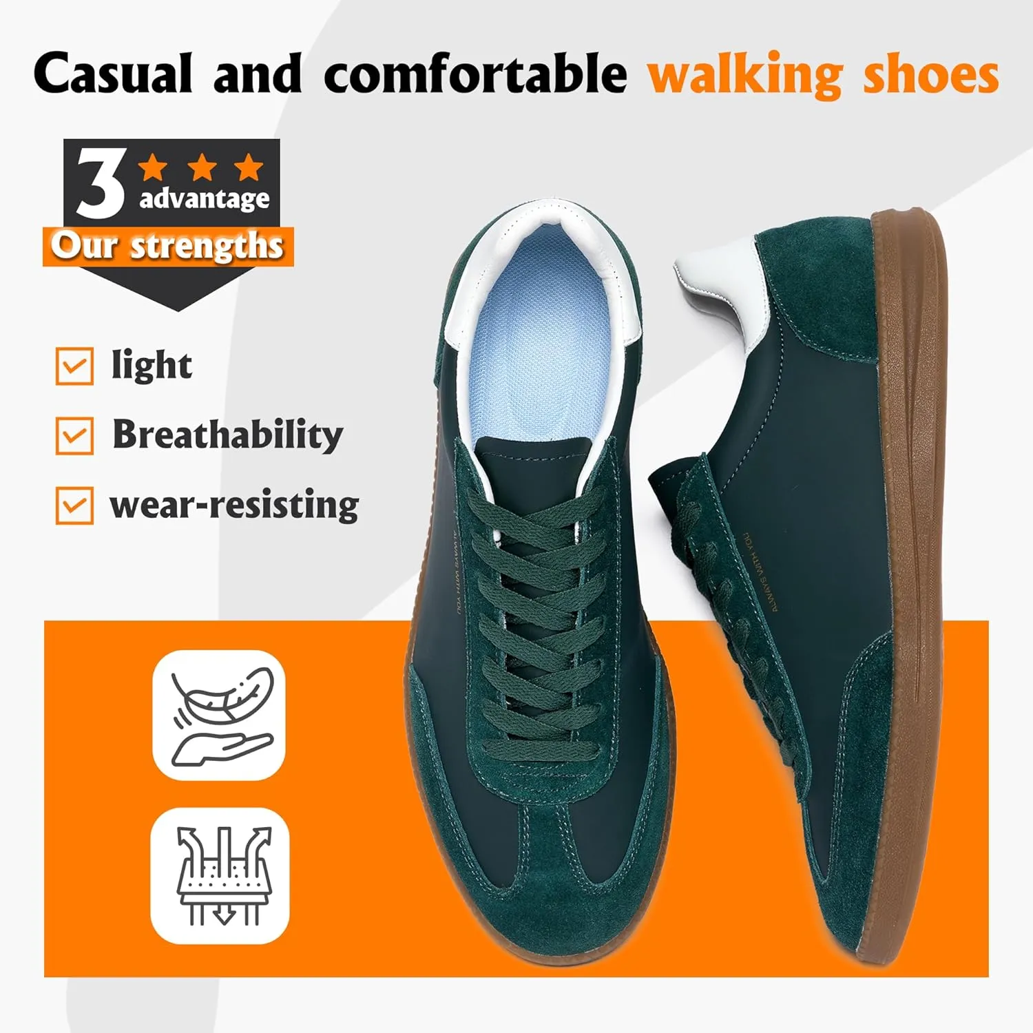 Hopelong Tennis Shoes Retro Leather Trainers Skateboarding Sneakers Shoes Casual Fashion Sneaker Lightweight for Women Men