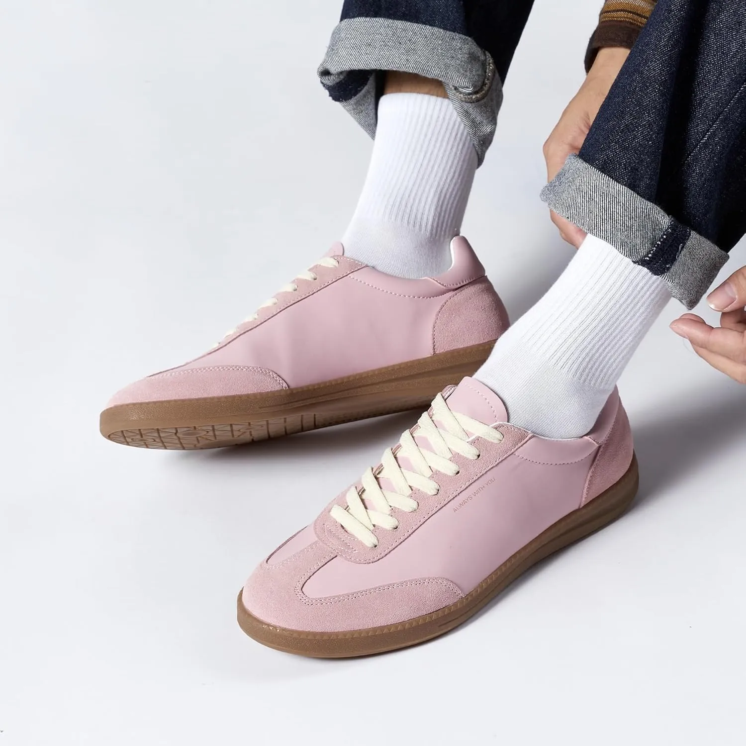 Hopelong Tennis Shoes Retro Leather Trainers Skateboarding Sneakers Shoes Casual Fashion Sneaker Lightweight for Women Men