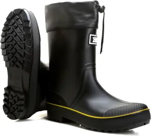 HSBDNZQ Rain Boots for Men, Waterproof Mens Rubber Boots with PVC Unique Design, Comfort Lightweight Work Mud Boots, Resistant Durable Slip Garden Boots for Farming Gardening Fishing