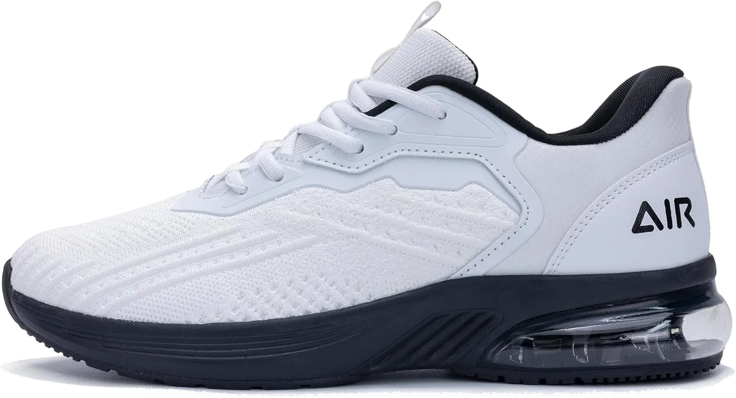 JARLIF Men's Lightweight Athletic Running Shoes Breathable Sport Air Fitness Gym Jogging Sneakers (Size 6.5-12.5)