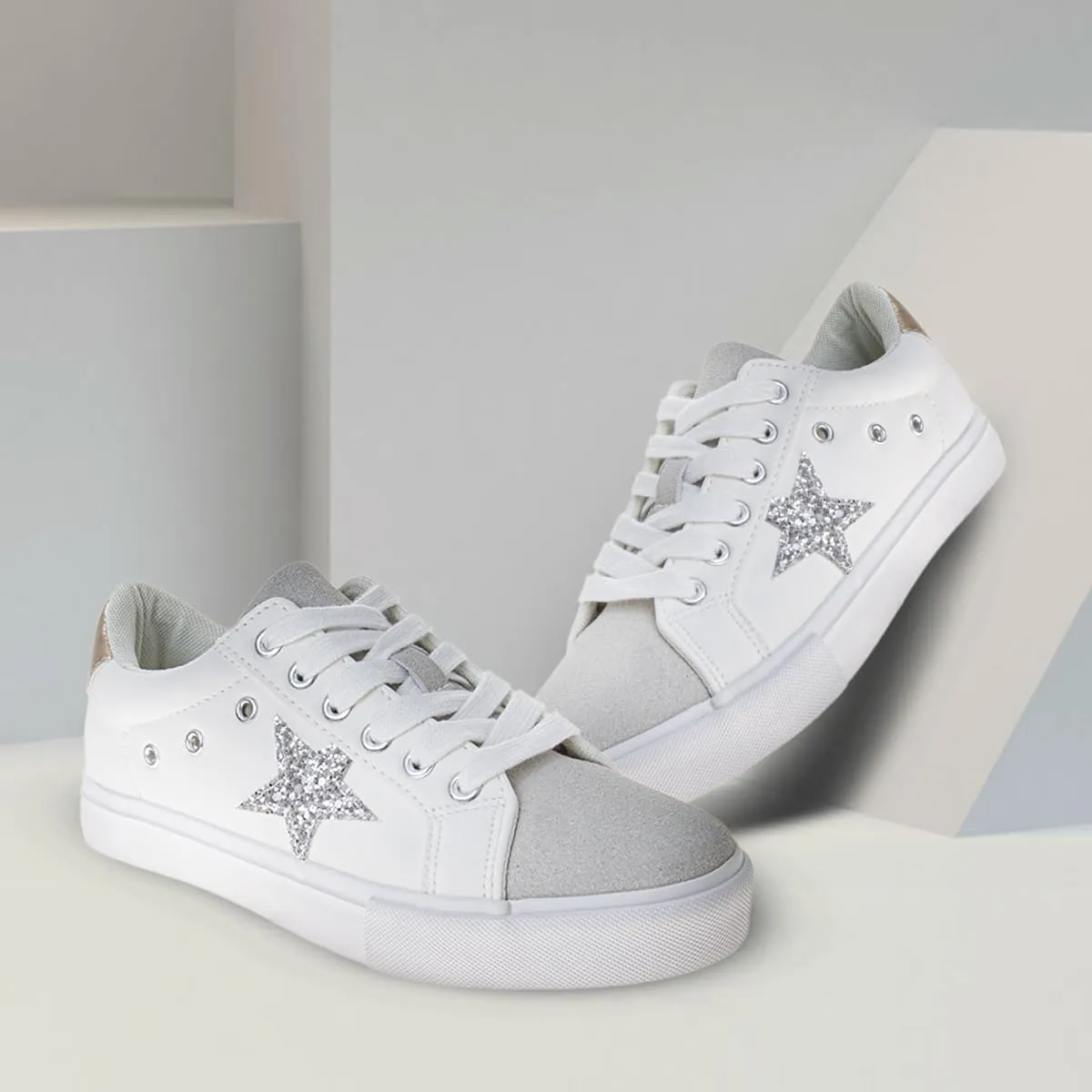 Josmo Fashion Casual Sneakers for Women - Adult Lightweight Breathable Shoes