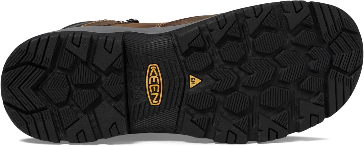 KEEN Utility Men's Evanston 6” Composite Toe Waterproof Internal Met Guard Work Boots