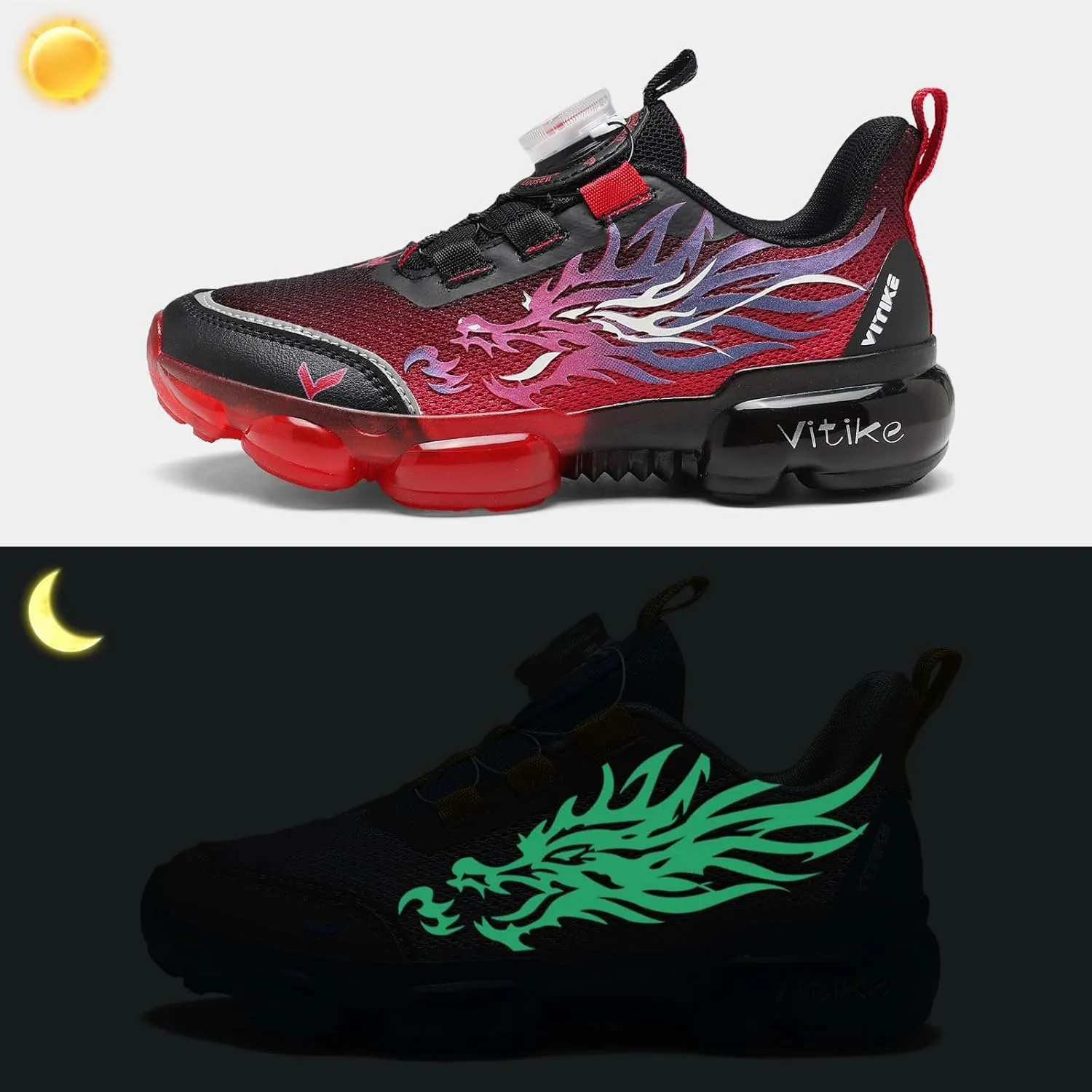 Kids Sneakers Boys Girls Running Tennis Shoes Athletic Sports Casual