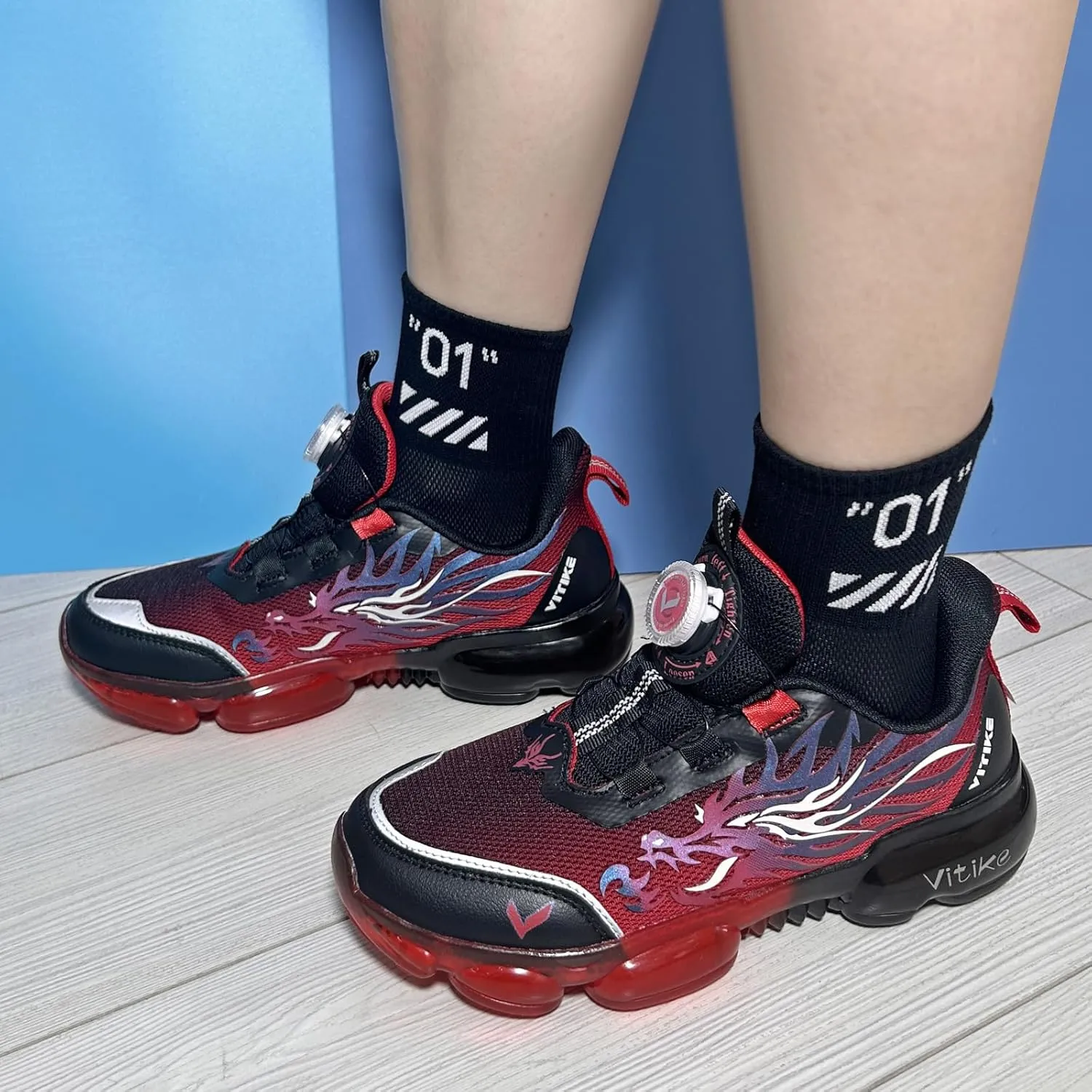 Kids Sneakers Boys Girls Running Tennis Shoes Athletic Sports Casual