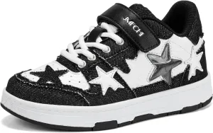 Kids Sneakers Fashion Comfortable Casual Athletic Tennis Shoe Breathable Lightweight Slip on Sports Shoes
