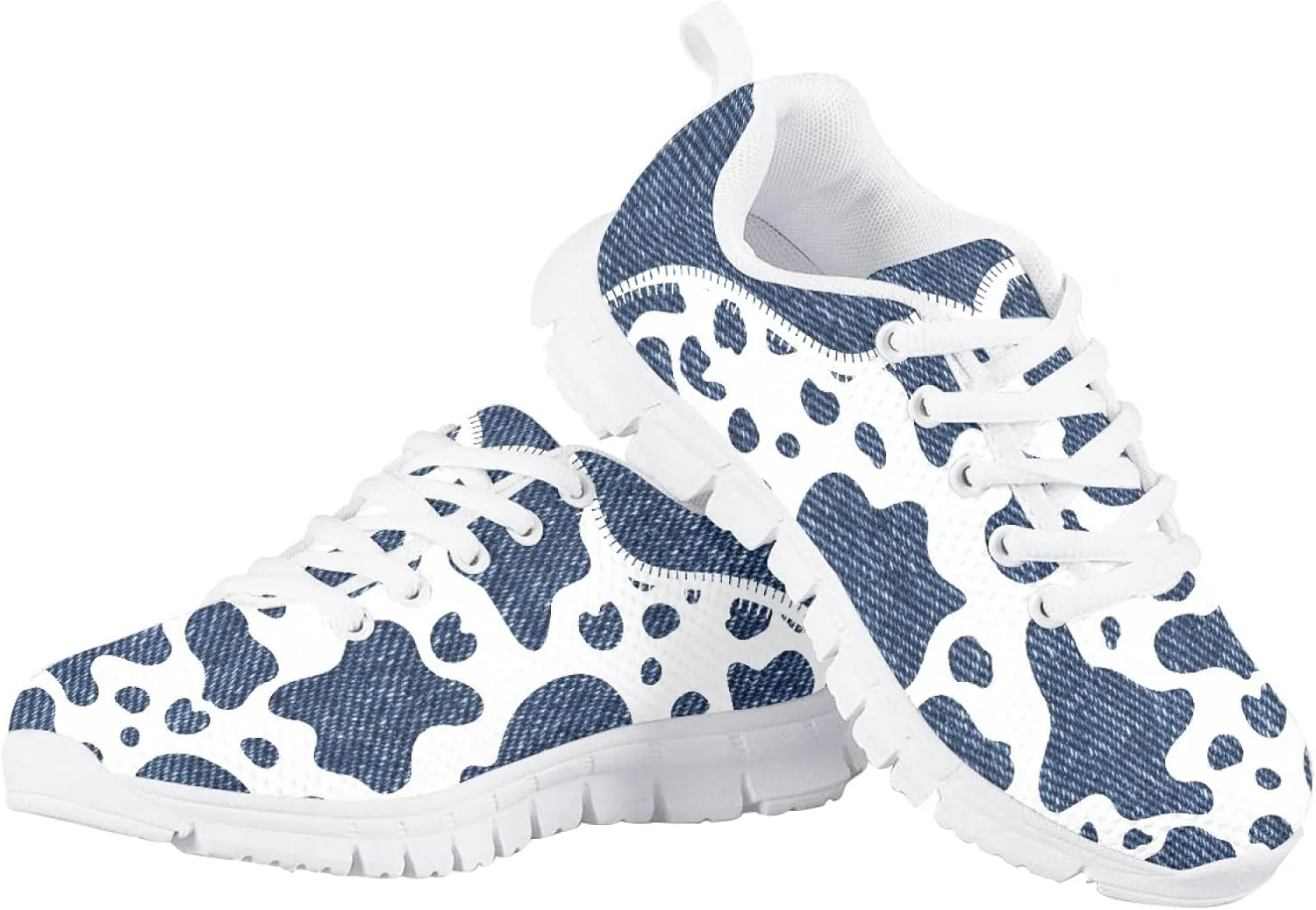 Kids Tennis Shoes Novelty Cute Print Lightweight Athletic Running Sneakers