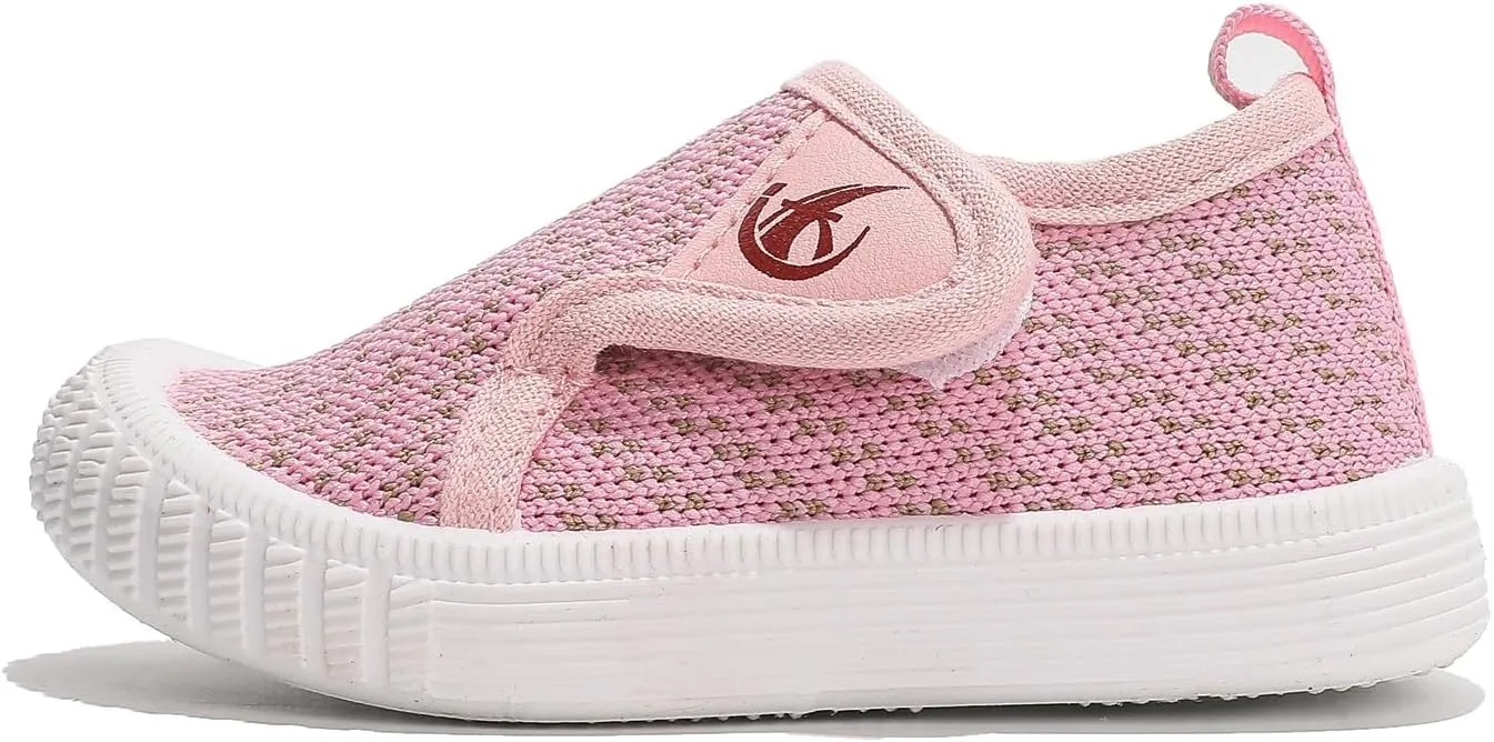 kkdom Baby First-Walking Shoes Boys Girls Sneaker Kids Lightweight Breathable Slip On Running Shoes