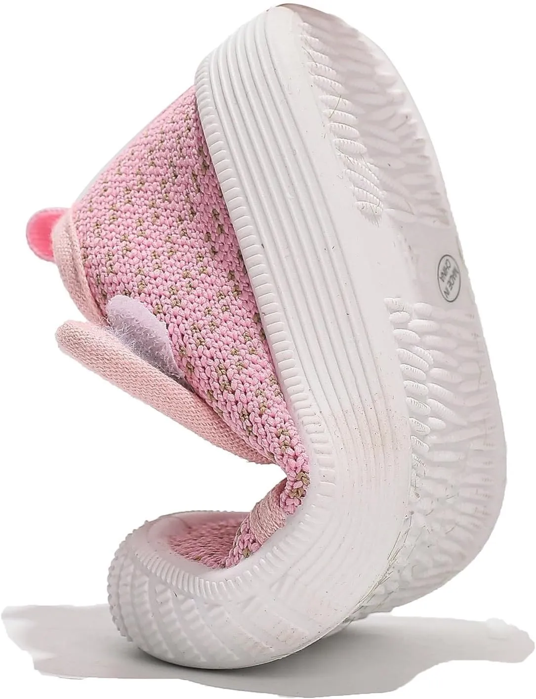kkdom Baby First-Walking Shoes Boys Girls Sneaker Kids Lightweight Breathable Slip On Running Shoes