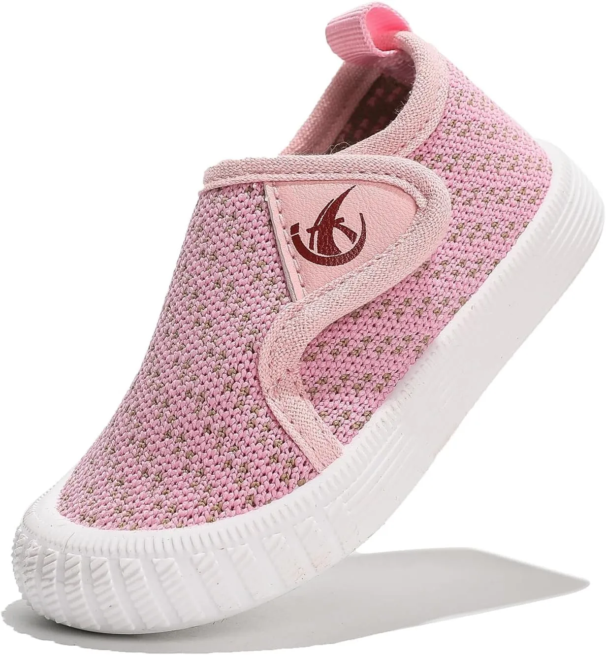 kkdom Baby First-Walking Shoes Boys Girls Sneaker Kids Lightweight Breathable Slip On Running Shoes