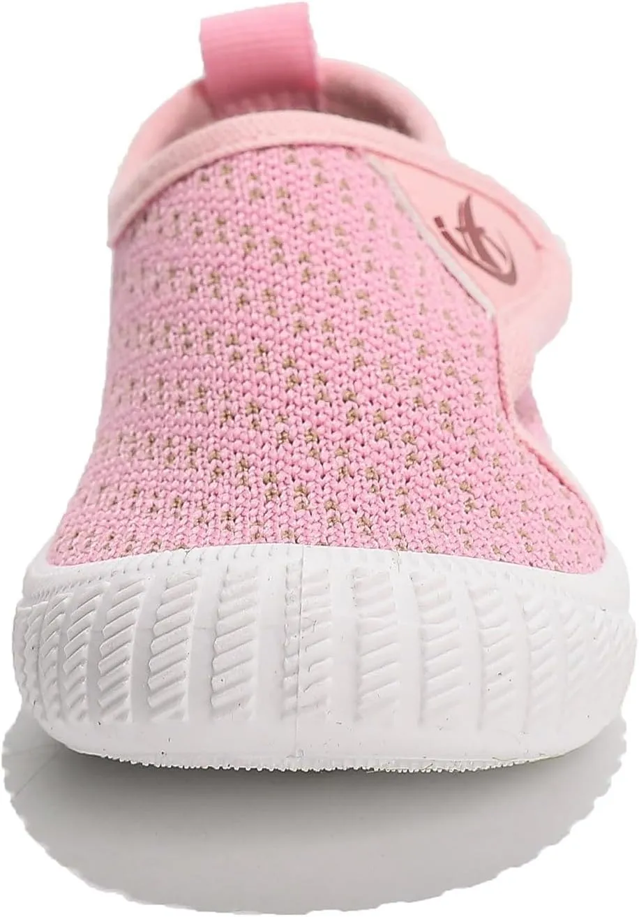 kkdom Baby First-Walking Shoes Boys Girls Sneaker Kids Lightweight Breathable Slip On Running Shoes