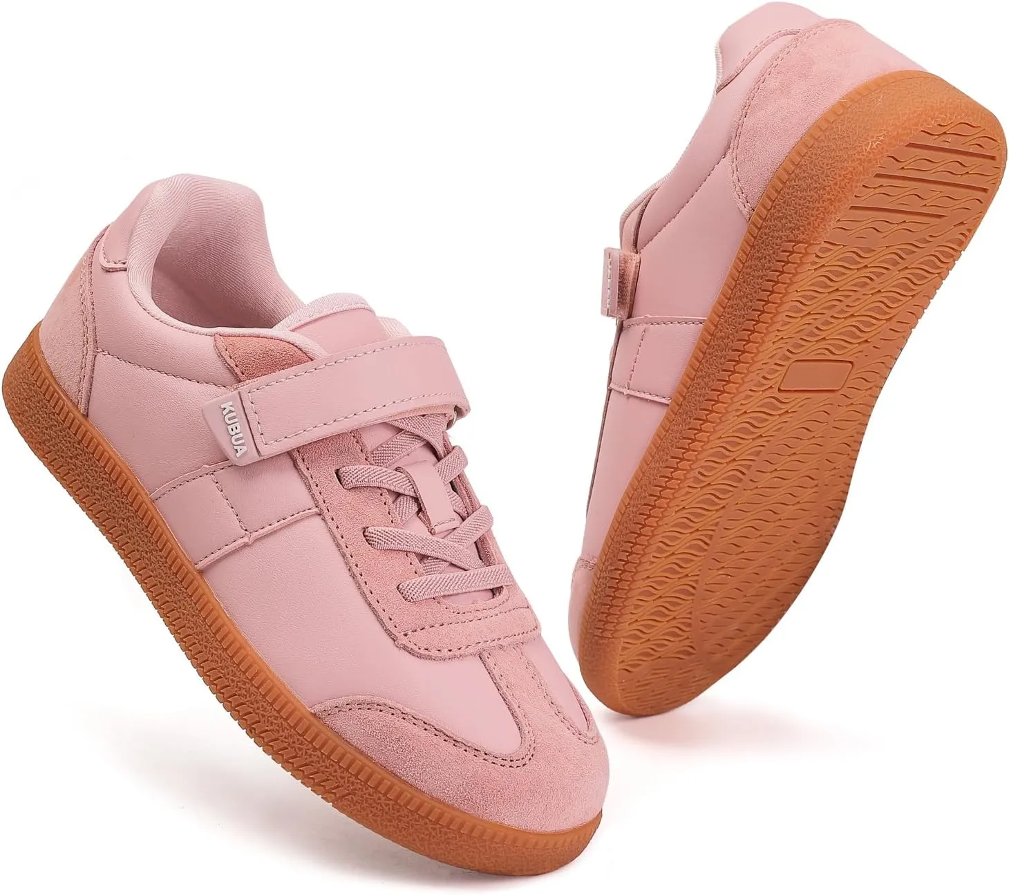 KUBUA Kids Sneakers Boys Girls Skate Shoes Lightweight Casual Shoes