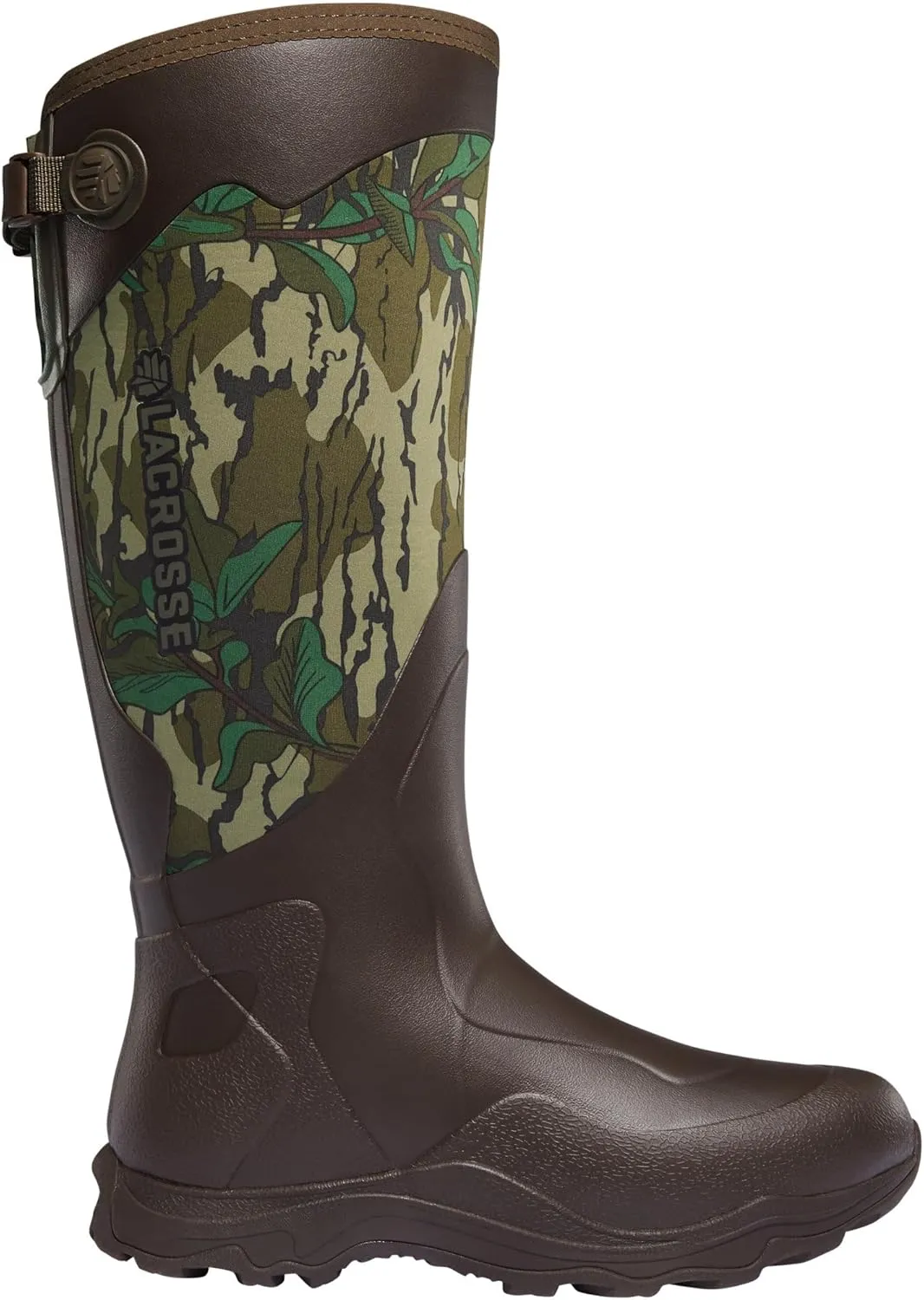 LaCrosse Men’s Alpha Agility 17” Waterproof Hunting Boots with Traction Agility Outsole, Premium Natural Rubber Construction, and EVA Footbed
