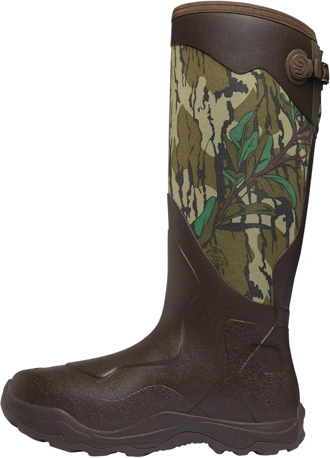 LaCrosse Men’s Alpha Agility 17” Waterproof Hunting Boots with Traction Agility Outsole, Premium Natural Rubber Construction, and EVA Footbed