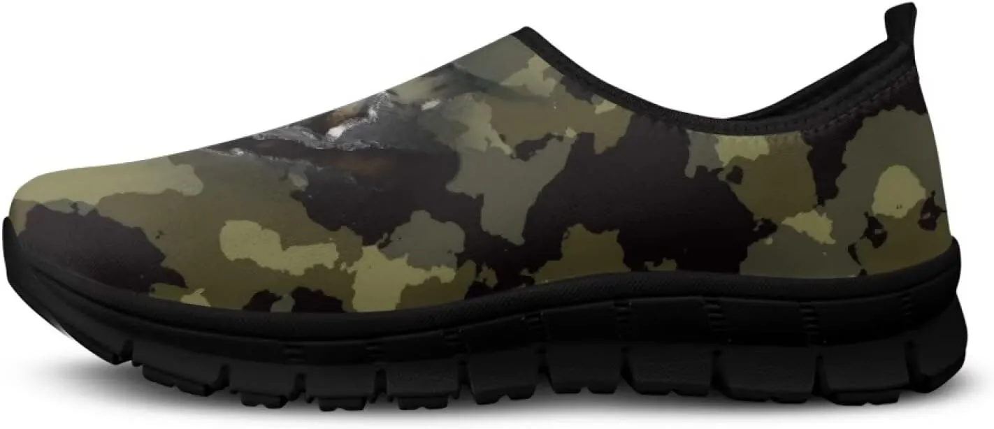 Leisure Wear Sneakers for Men Breathable Lightweight Non Slip Arch Support Loafers Travel Camp Sports Running Shoes US 5-14