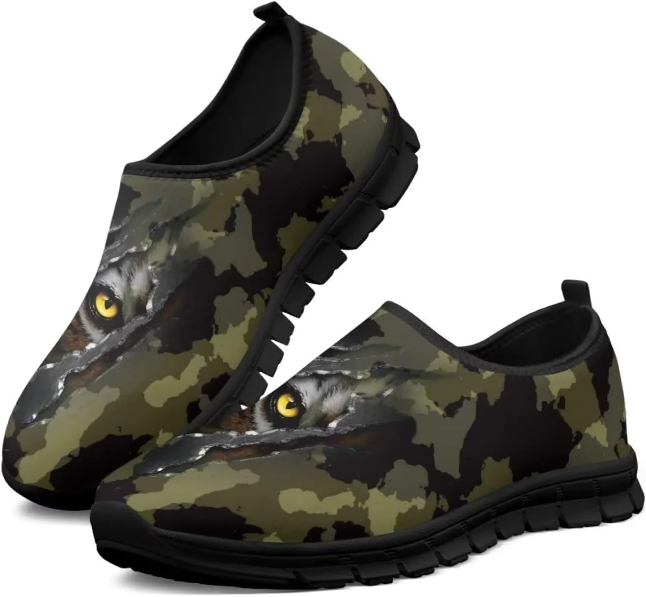 Leisure Wear Sneakers for Men Breathable Lightweight Non Slip Arch Support Loafers Travel Camp Sports Running Shoes US 5-14