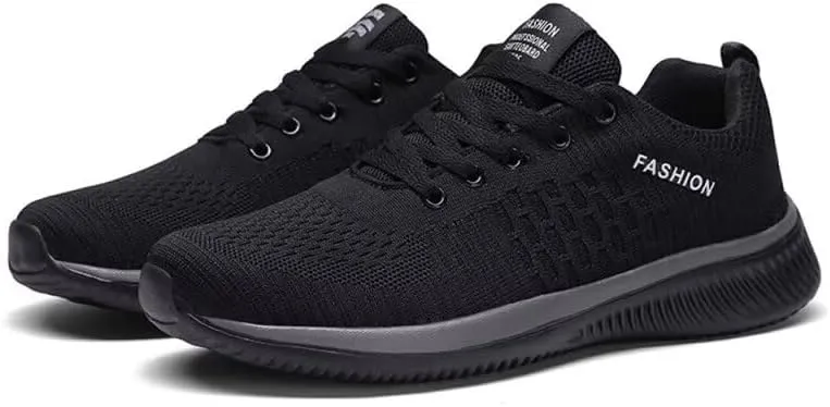 Men Women Lightweight Breathable Walking Sneakers for Casual Sport Running