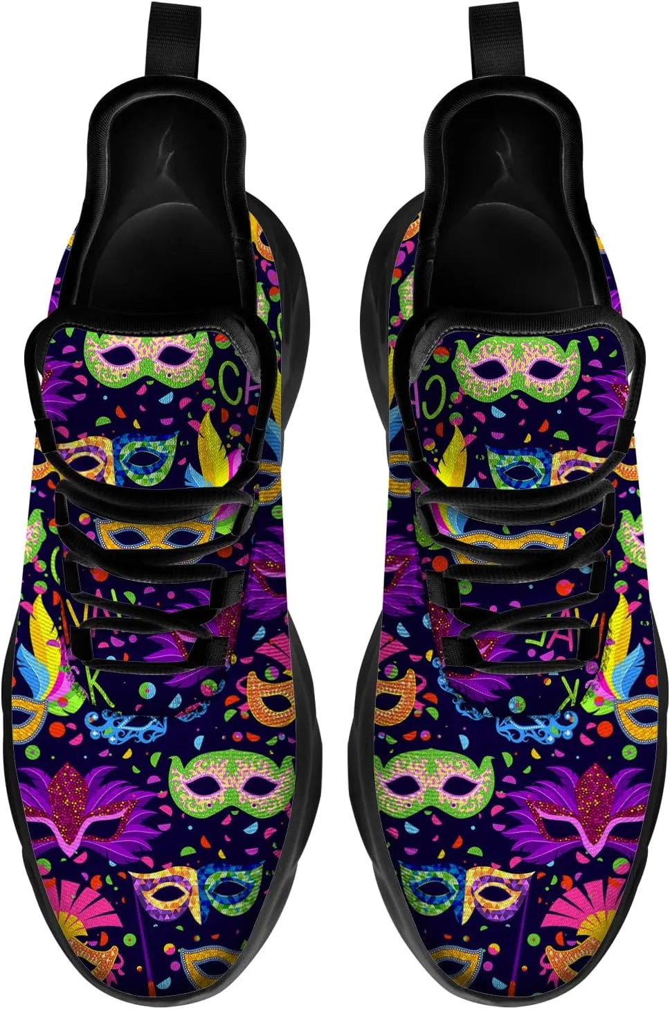 Men's Carnival Sneakers Custom Shoes Add Name Running Shoes Lightweight Walking Tennis Shoes Gifts for Men Women