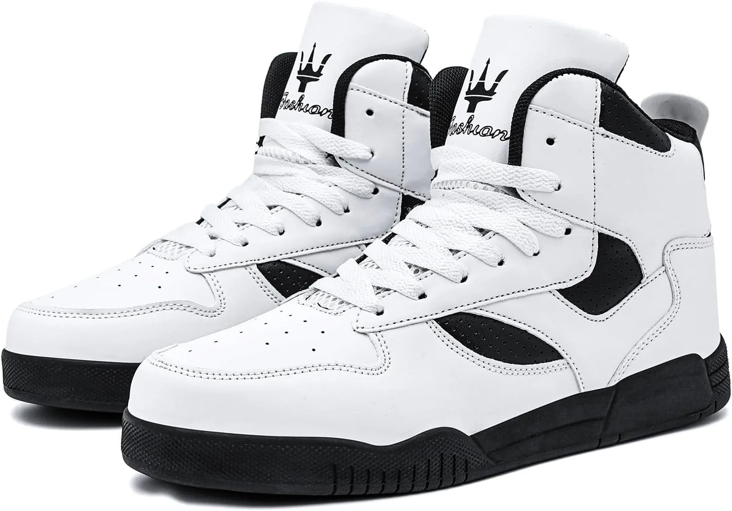 Men's Fashion High Top Sneakers Casual Walking Shoes