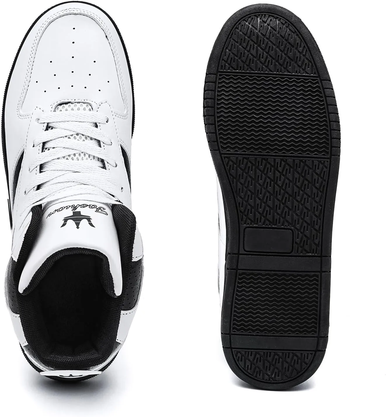 Men's Fashion High Top Sneakers Casual Walking Shoes