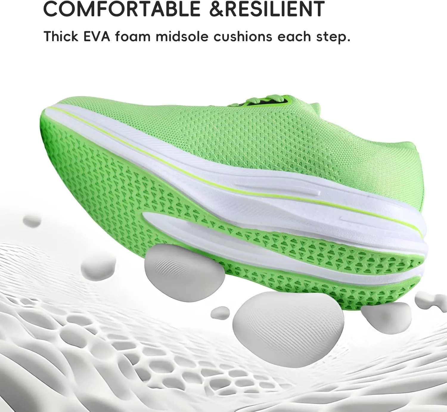 Men's Running Shoes Lightweight Cushioning Walking Tennis Sneakers