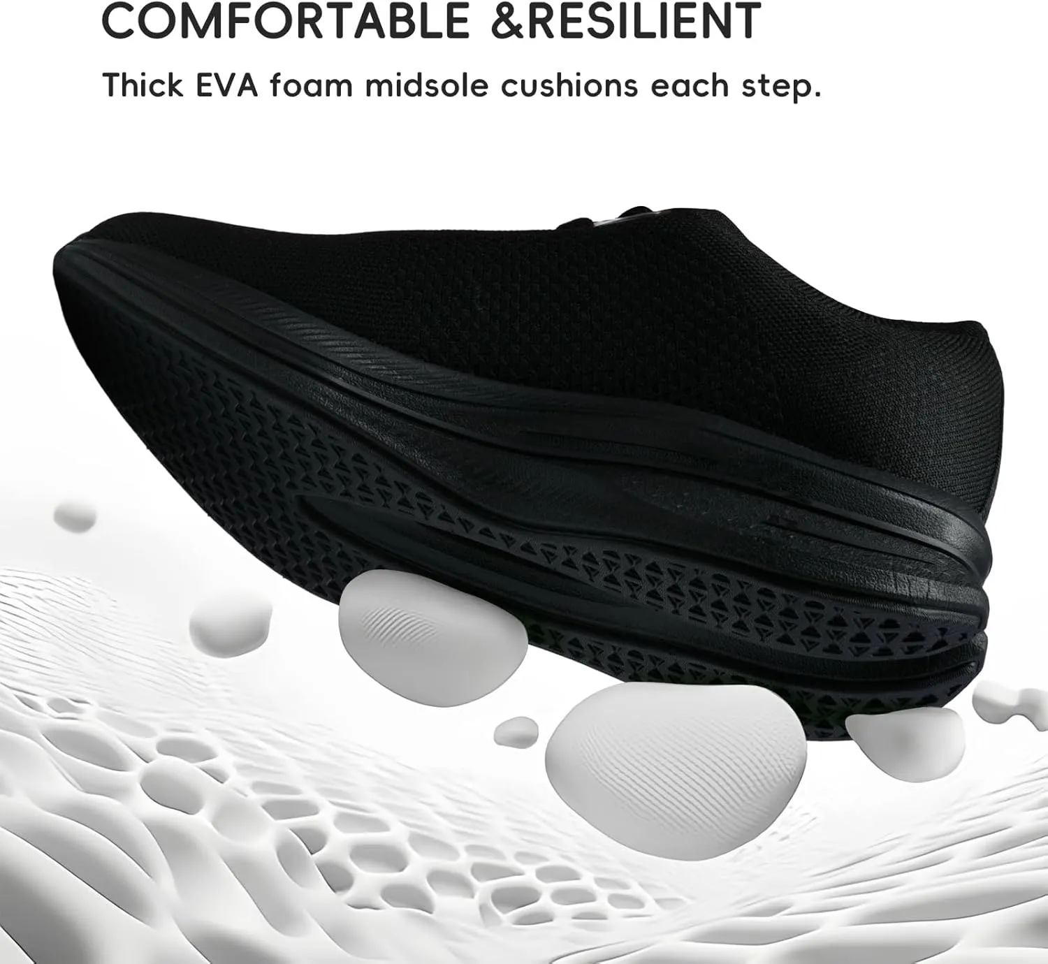 Men's Running Shoes Lightweight Cushioning Walking Tennis Sneakers