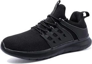 NewDenBer Men's Lightweight Sneakers Comfortable Athletic Walking Running Tennis Shoes