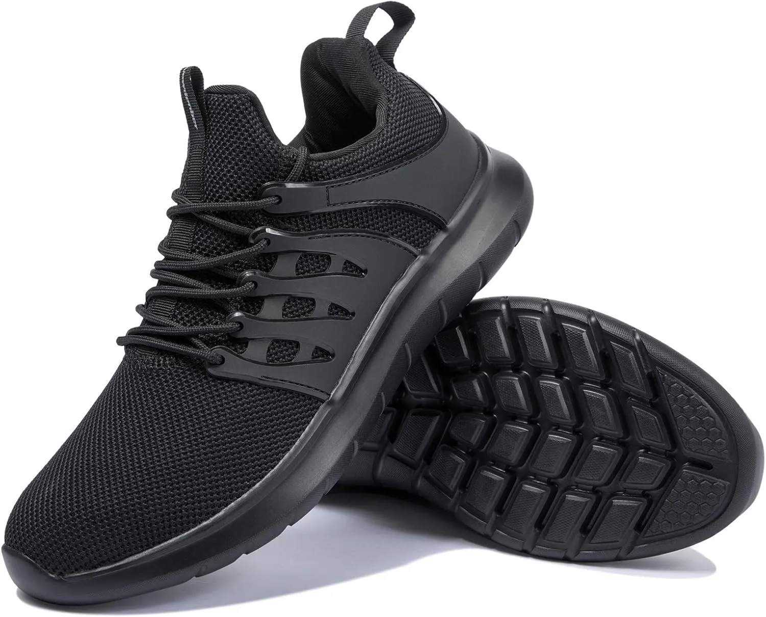NewDenBer Men's Lightweight Sneakers Comfortable Athletic Walking Running Tennis Shoes