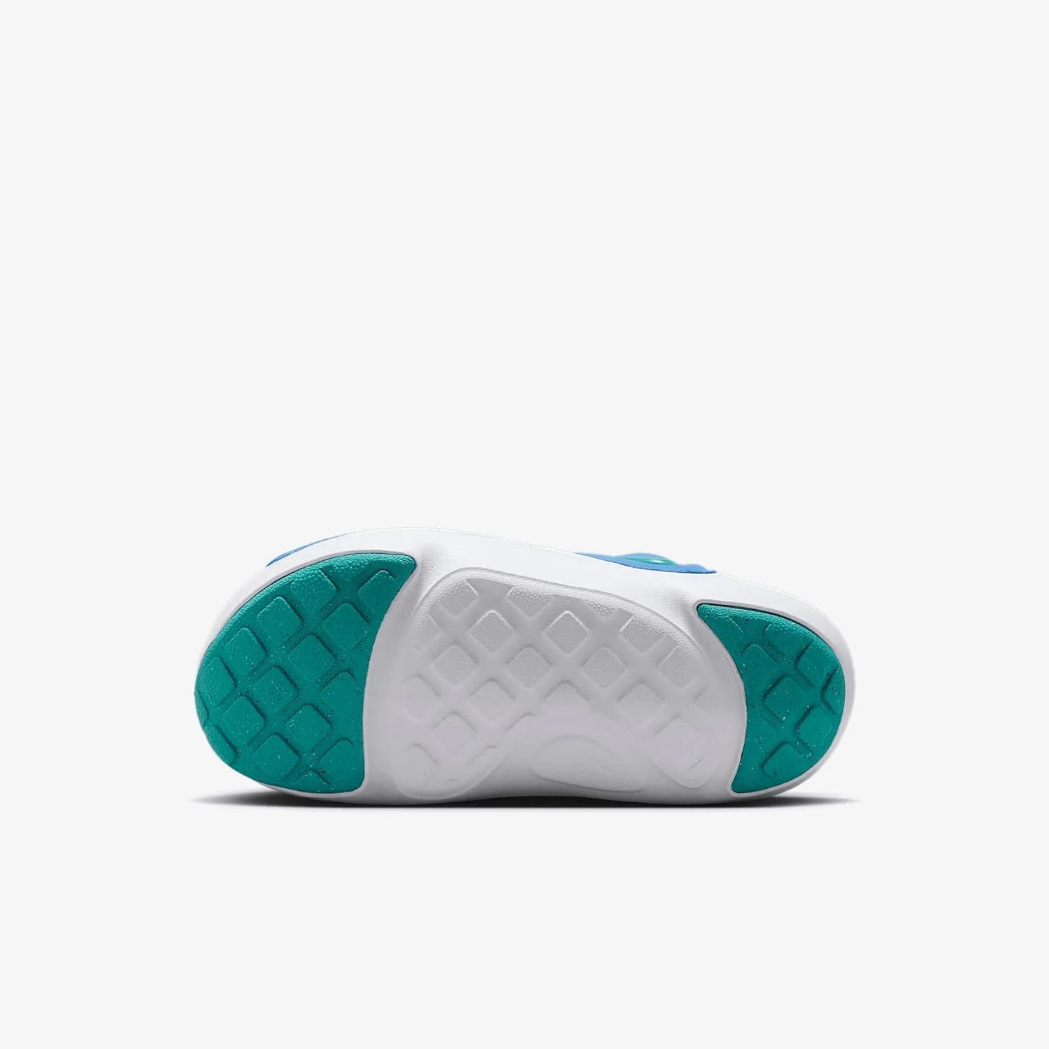 Nike Aqua Swoosh Little Kids' Sandals (FN0876-400, Blue Beyond/White/Dusty Cactus)